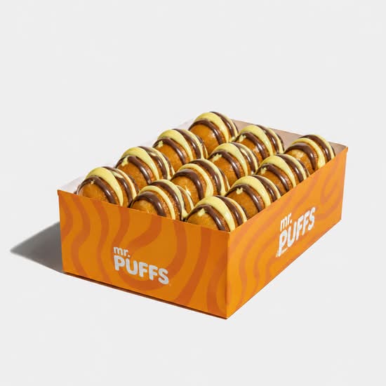 12 PUFFS CHOCO-BANANA / 12 PUFFS CHOCO-BANANE