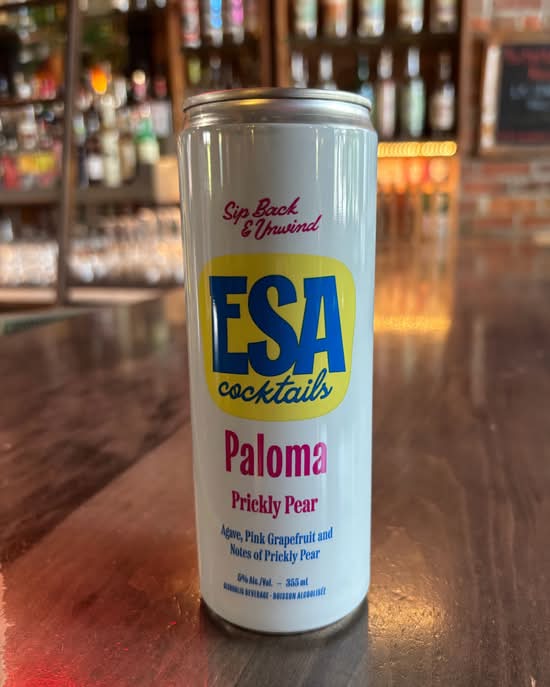 Esa Cocktails Prickly Pear Paloma
