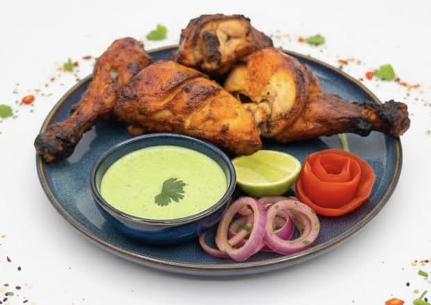 Tandoori Chicken 1/2 with Bone