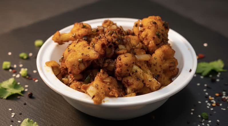 Deep Fried Spicy Cauliflower 🌶️