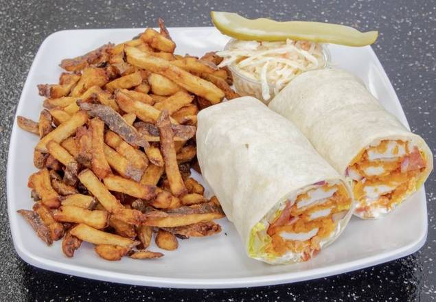 Buffalo Chicken Wrap Combo 9