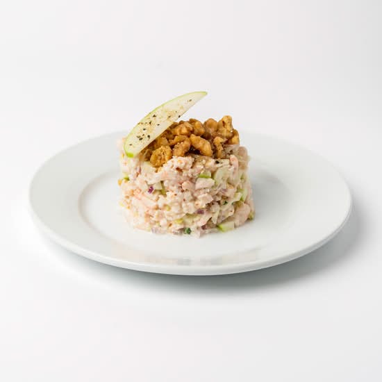 Crevettes Pommes & Noix / Shrimp Apples & Walnuts Tartare