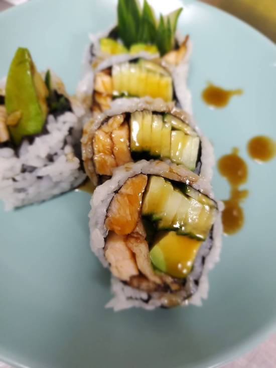 Salmon Teriyaki Roll