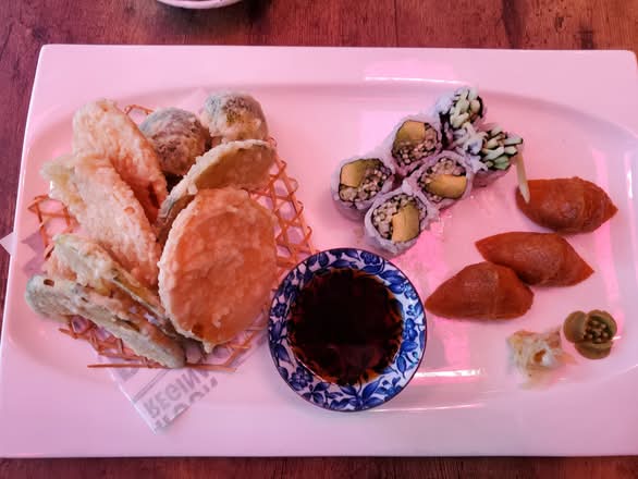 Vege Tempura Dinner