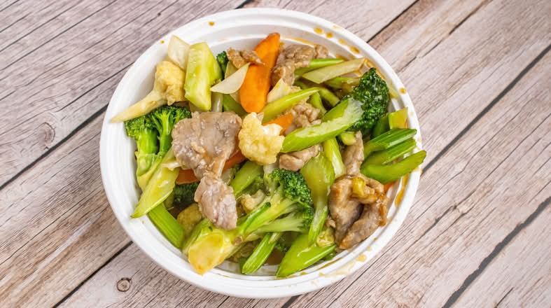 Beef with Mixed Vegetables