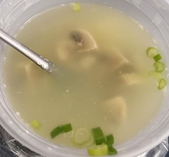 Mushroom Egg Drop Soup