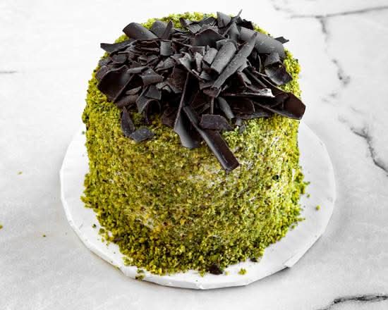 Pistachio and Chocolate Birthday Cake (4 inch)