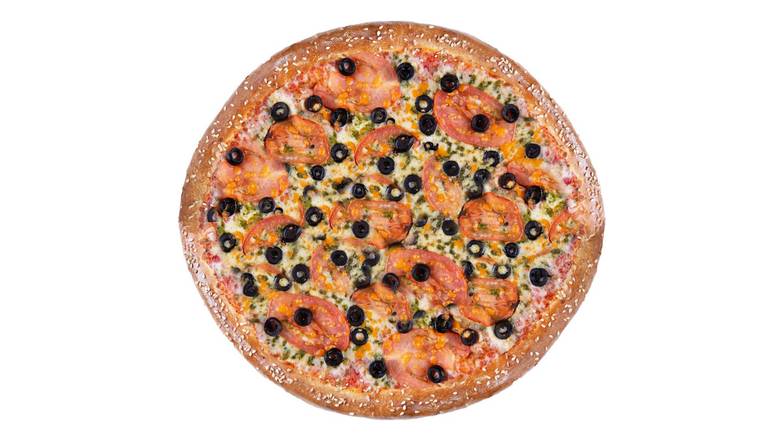 Veggie Pesto Pizza