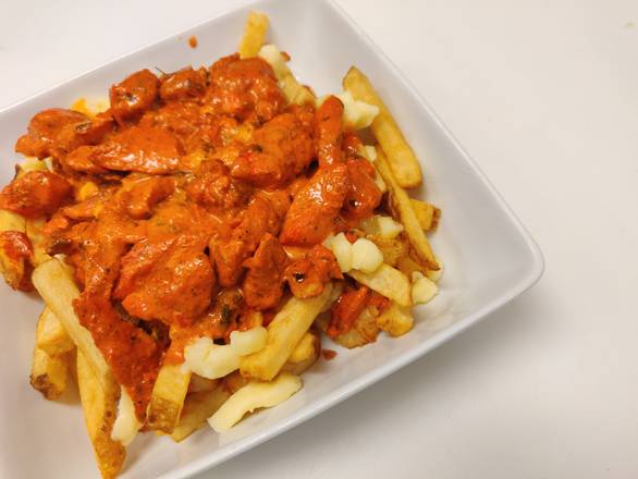 Poutine au poulet au beurre / Butter Chicken Poutine