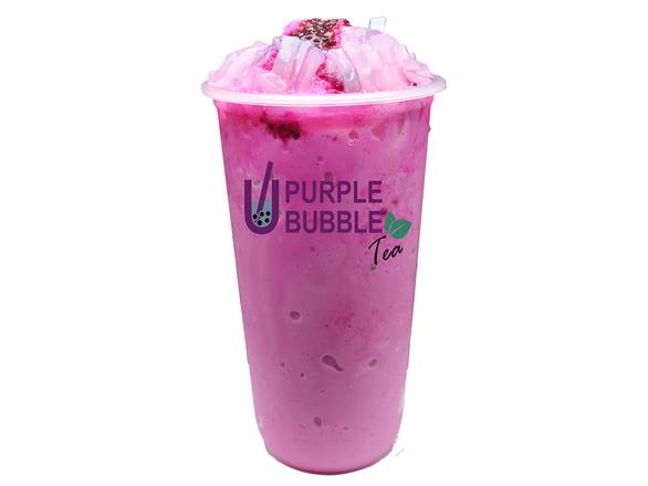 Coconut Dragon Fruit Slush