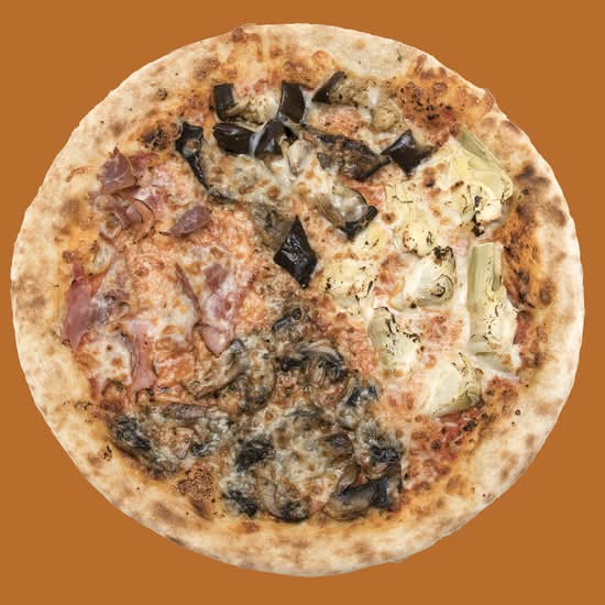 Pizza quatres saisons (14'')
