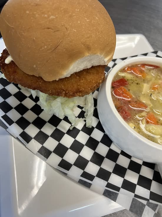 Buffalo Chicken Burger
