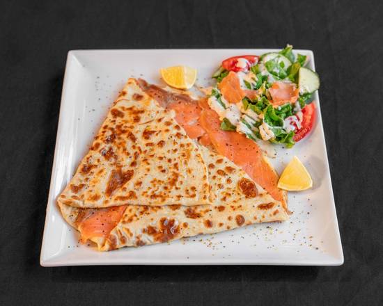 Saumon À La Crème Fromage