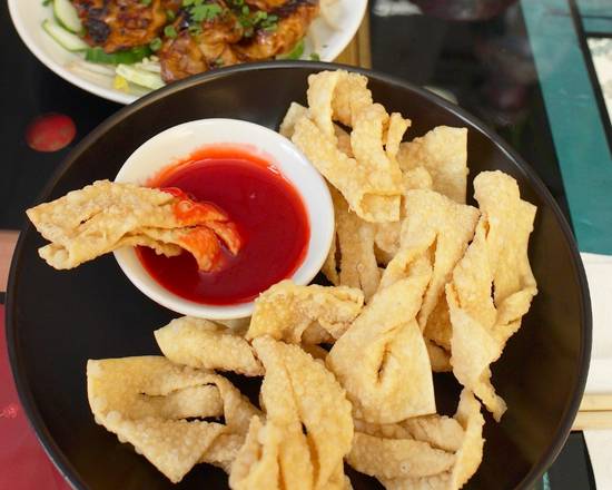 Deep Fried Wonton Chips