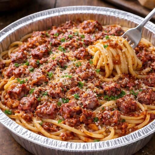 Spaghetti à la viande fumée Edward