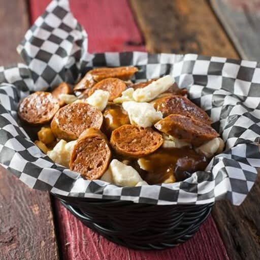 Poutine aux saucisses