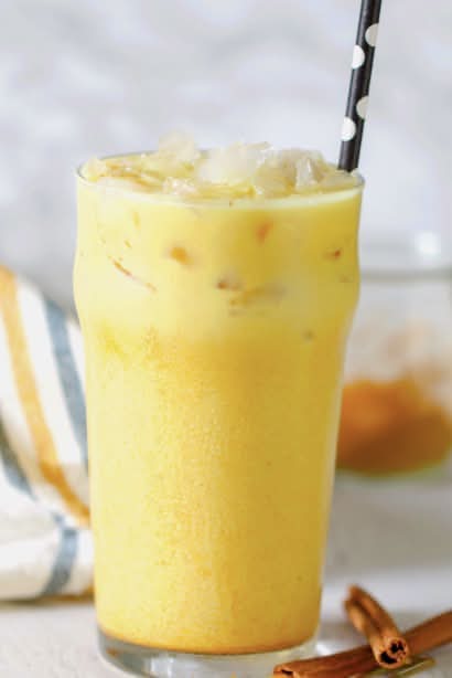 Iced Turmeric Latte