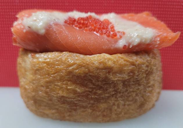 Smoked Salmon  Inari Oburi