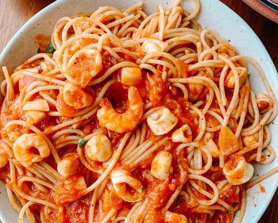 Seafood pasta