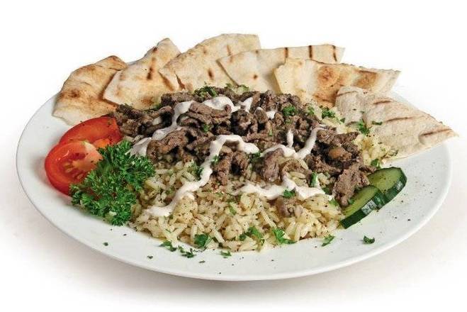 Beef Shawarma on Rice