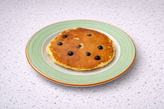 ONE BLUEBERRY PANCAKE