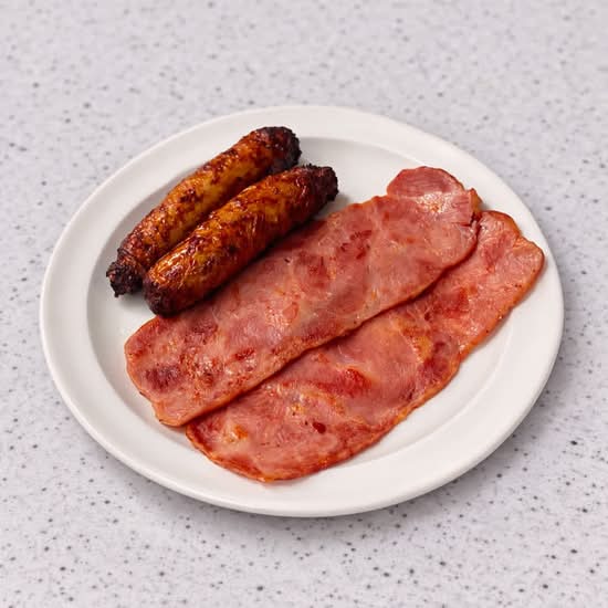 SIDE 2 TURKEY SAUSAGE & 2 TURKEYBACON