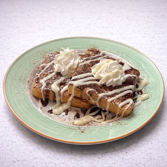 CINNAMON FRENCH TOAST (Two Slices)