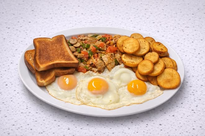 GRILLED CHICKEN SKILLET
