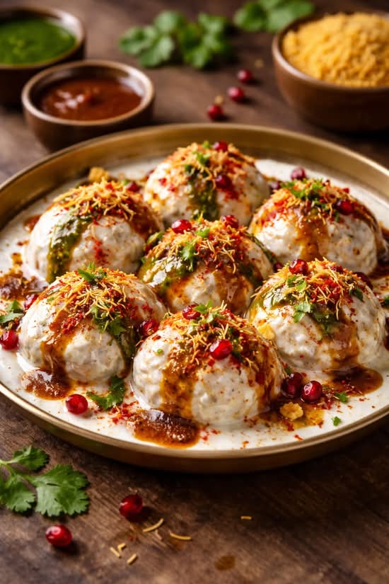 Delhi Dahi Bhalla / Dahi Vada ( Large )