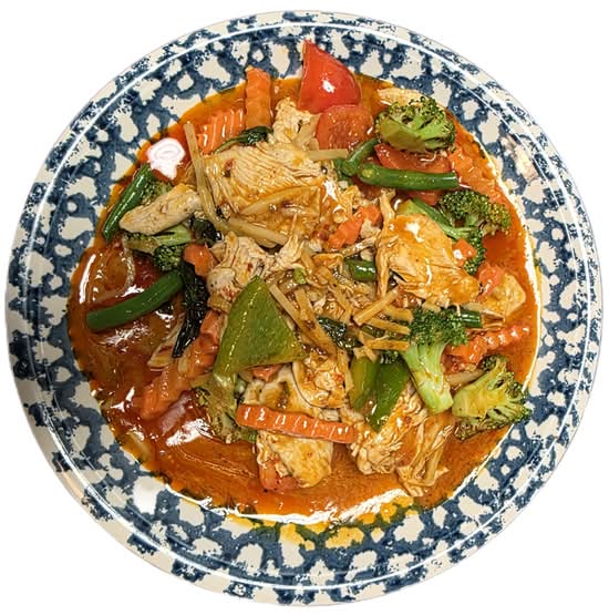 Spicy Chicken Thai Style