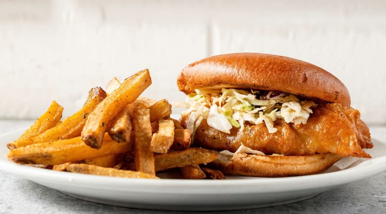 Baja Fish Sandwich