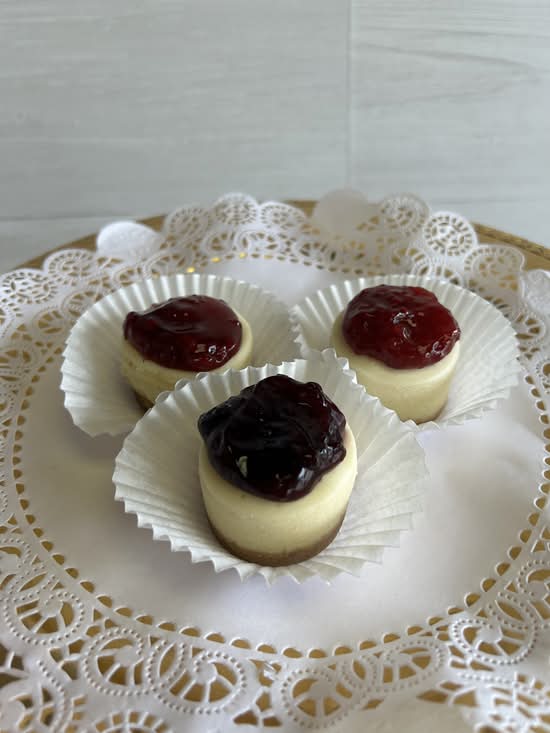 Individual Raspberry Cheesecake 2"