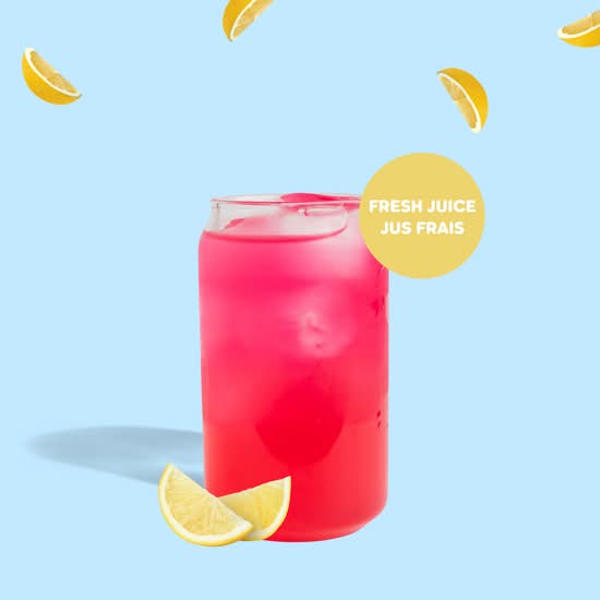 LIMONADE AU FRUIT DU DRAGON 16OZ / DRAGON FRUIT LEMONADE 16OZ
