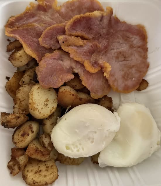 Peameal Bacon & Eggs