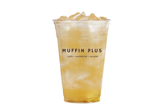 Thé glacé pêche limonade / Peach lemonade iced tea