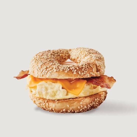 Sandwich Œuf fromage bacon / Egg Cheese and Bacon Sandwich