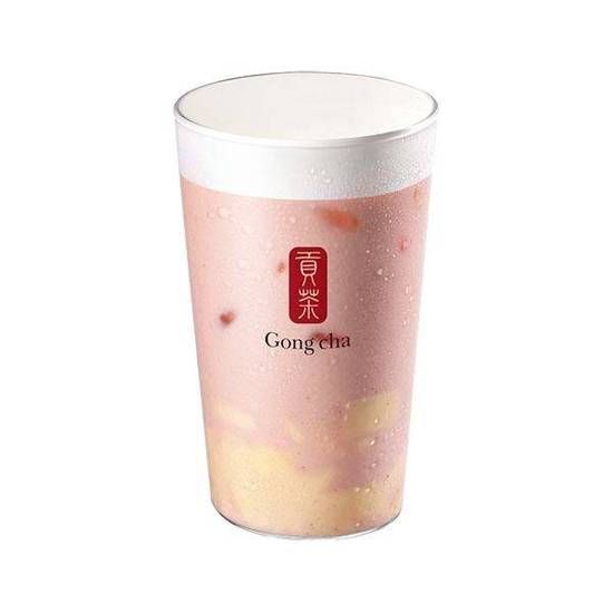 Strawberry Cheesecake Milk Tea