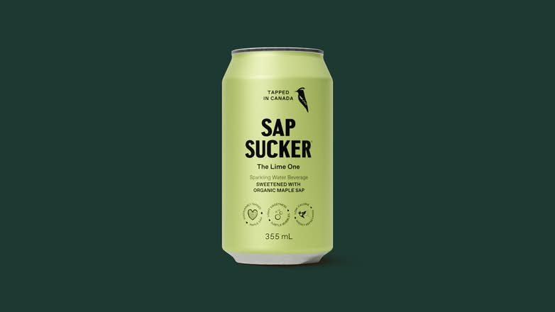 Sapsucker The Lime One Sparkling Water