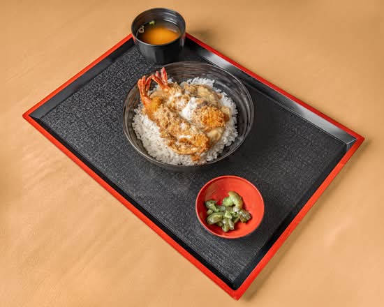 C3. Shrimp Katsu  Donburi