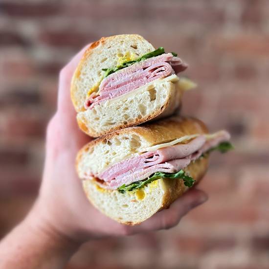 Sandwich Jambon et Cheddar Vieilli / Ham and Aged Cheddar Sandwich