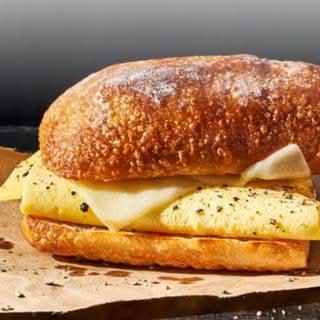 Scrambled Egg & Cheese on Ciabatta