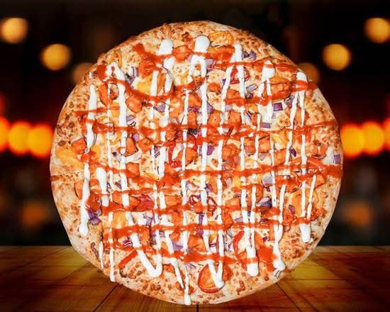 Buffalo Chicken Ranch Pizza