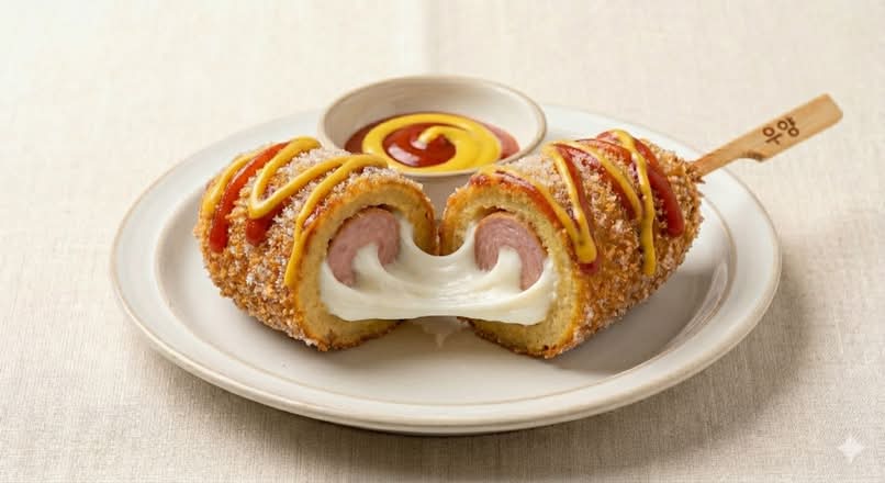 Mozzarella Cheese hot dog