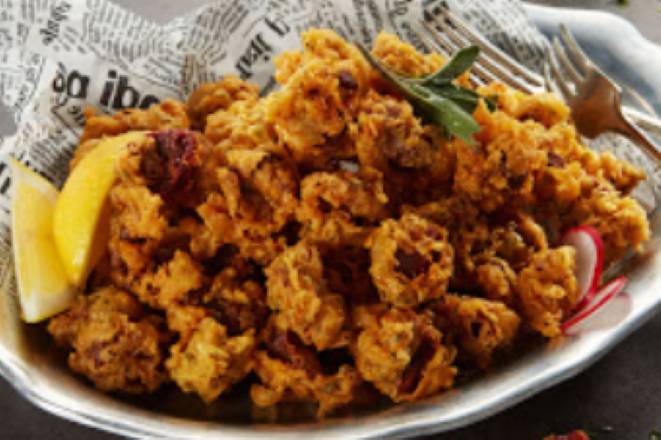 Poulet gesier frit / Fried chicken gizzard