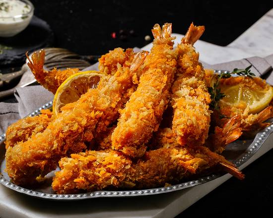 Crevette frites / Deep fried shrimps (5 pcs)