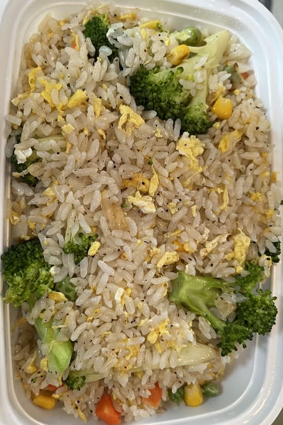 45. Mixed Vegetables Fried Rice