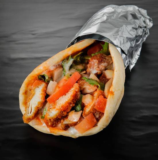 Spicy Chicken Pita (Halal)
