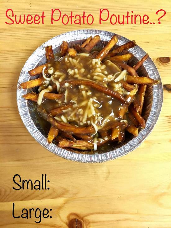 Small Sweet Potato Poutine