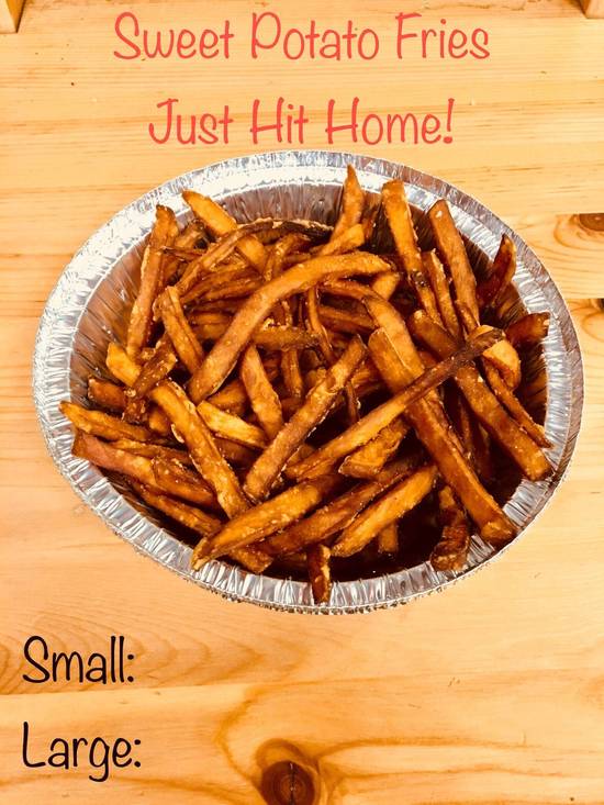Small Sweet Potatoes Fries
