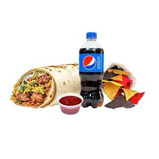 Large Burrito Combo